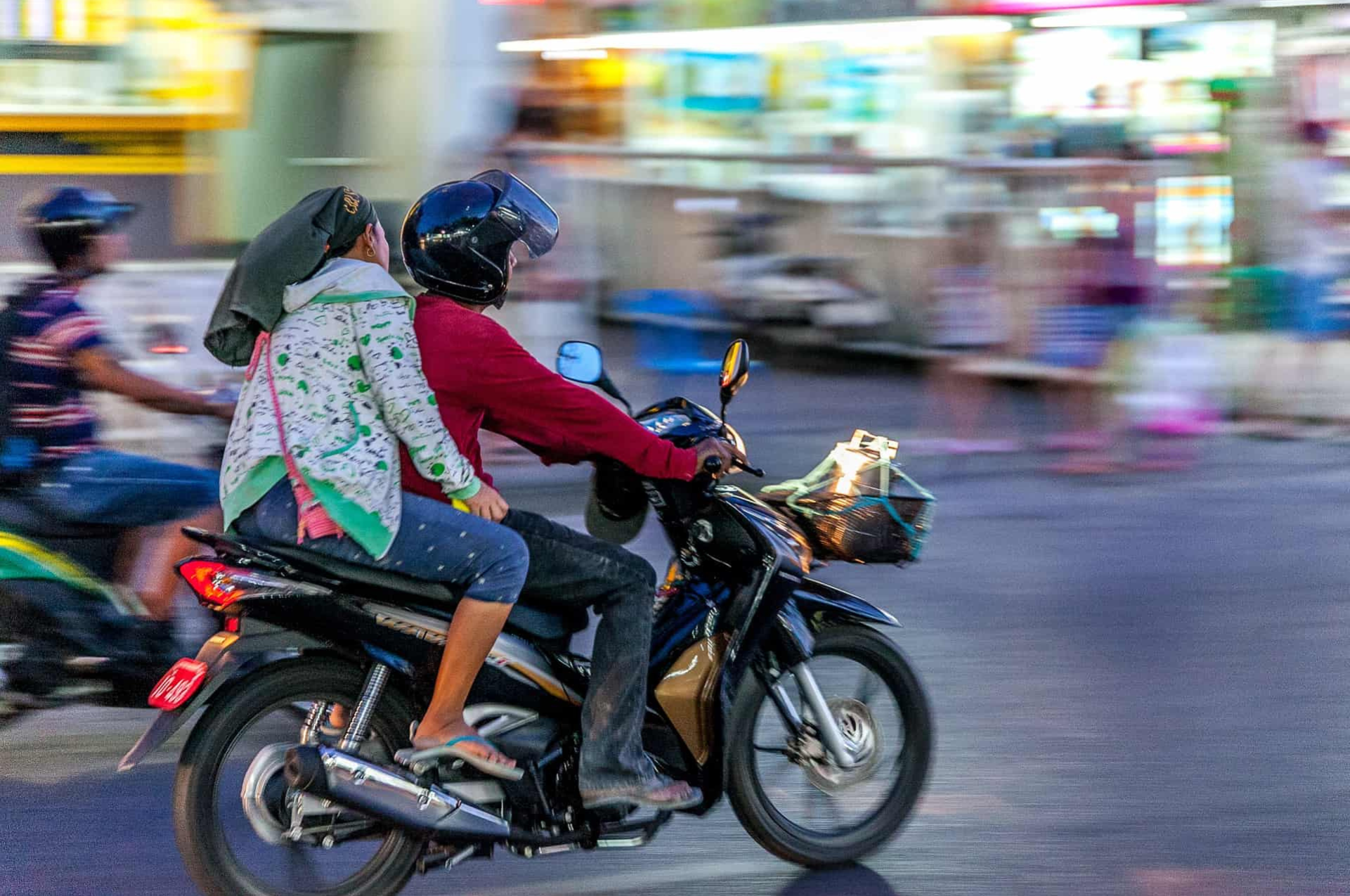 Motorbike Pattaya driving licence